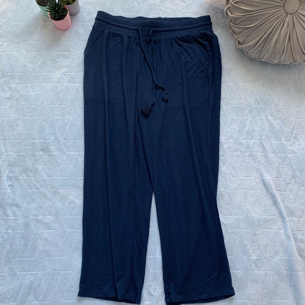 Navy blue Sleep joggers<3